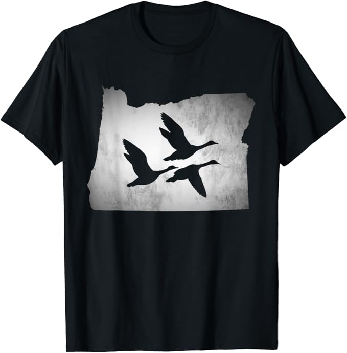 Oregon Goose Hunting TShirt Clothing, Shoes & Jewelry